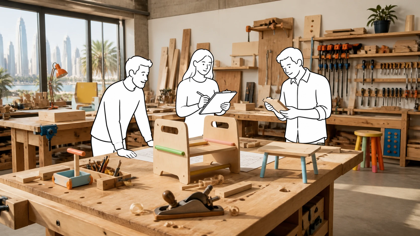 TimberTaps woodworking studio